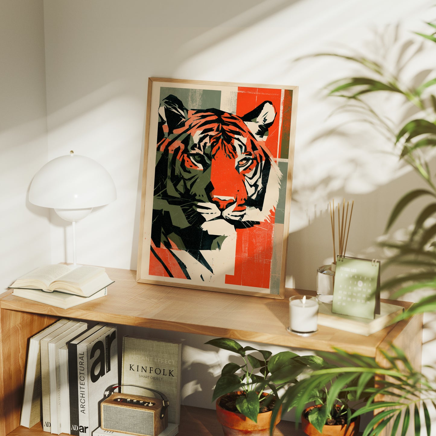 Tiger in Two Tones