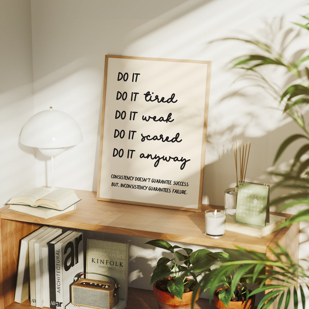Do It Anyway: Handwritten Grit