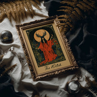 The Witch: Antlered and Enthroned