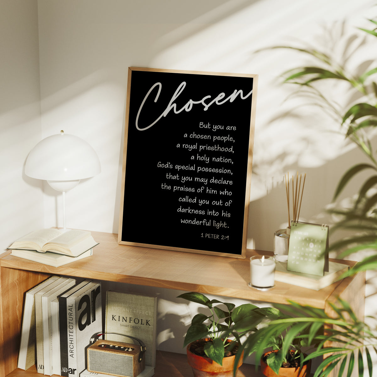 Chosen: 1 Peter 2:9 Scripture Art