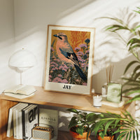 Jay Among the Wildflowers