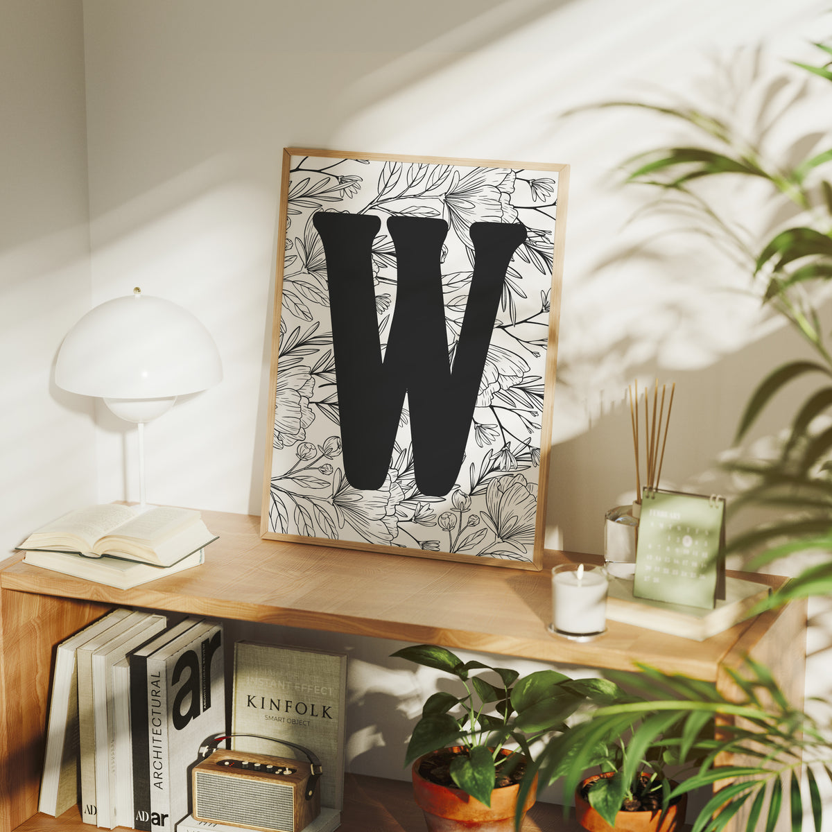 W Is for Wildly Blooming