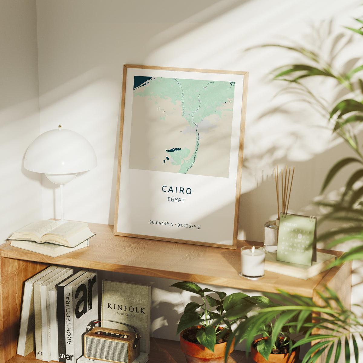 Cairo City Map Print