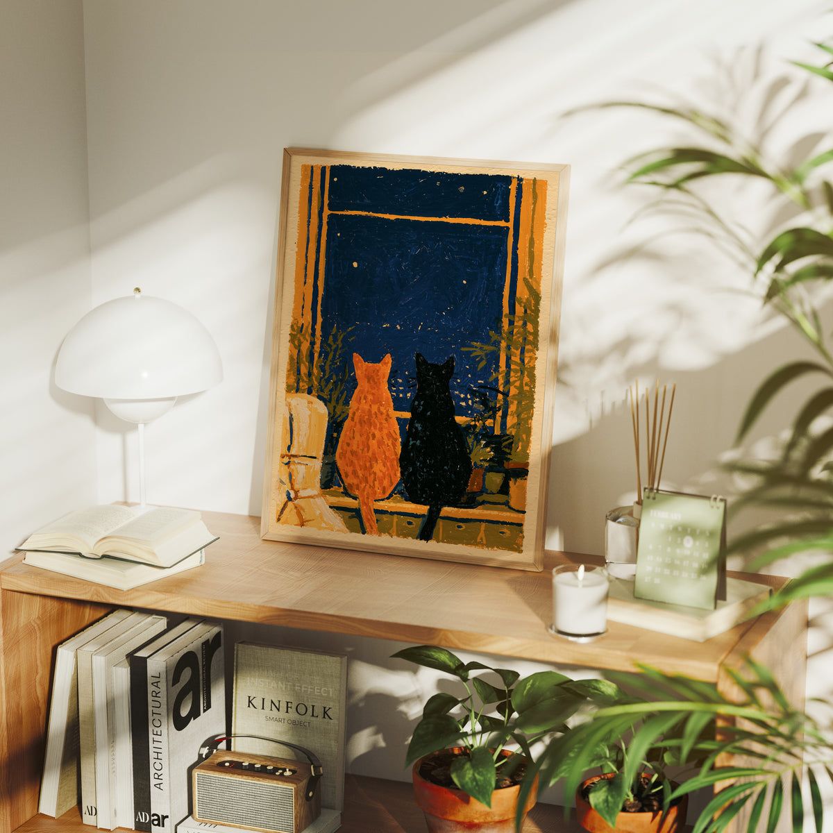 Stargazing Shift, Two Cats Deep