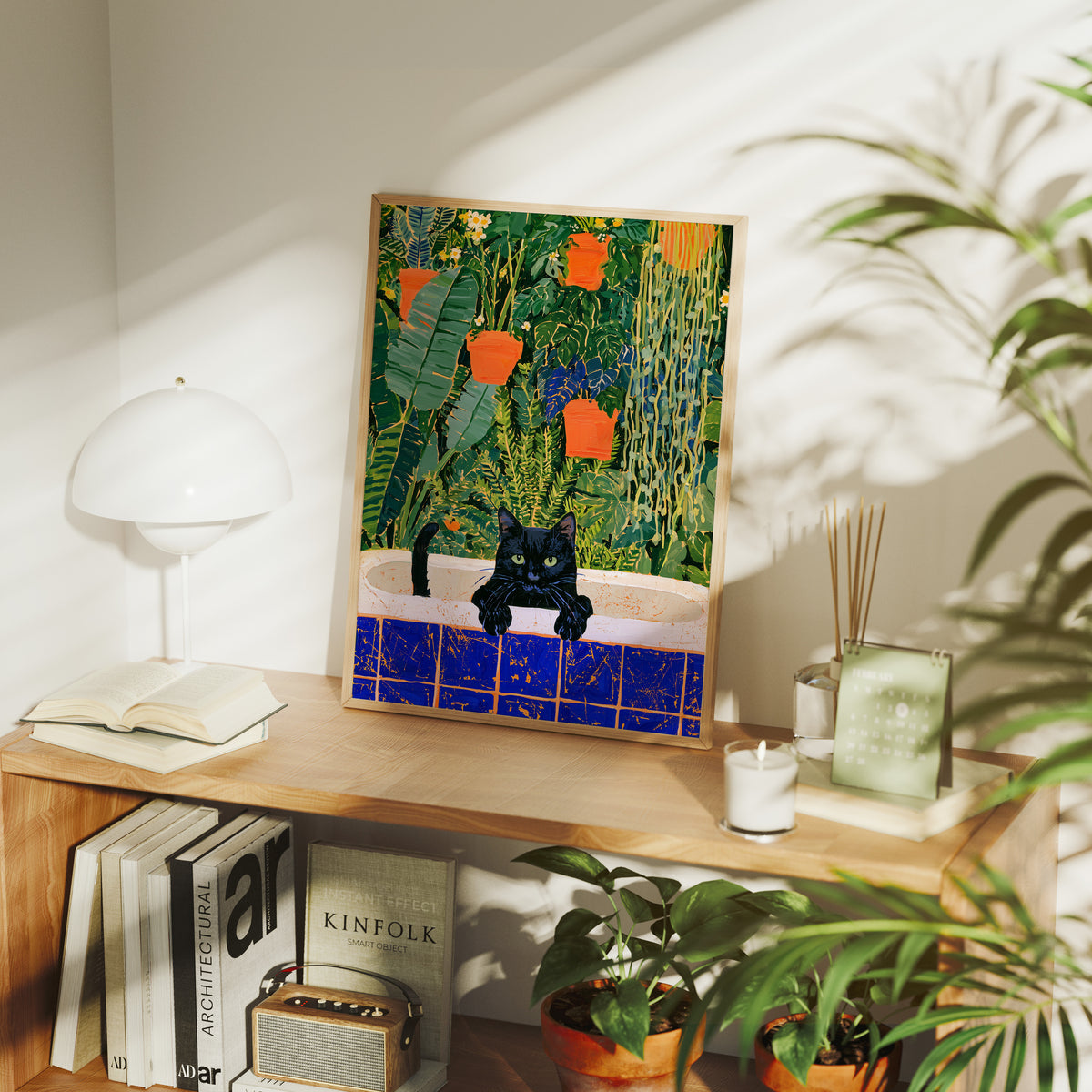Majorelle Blue and Mildly Suspicious