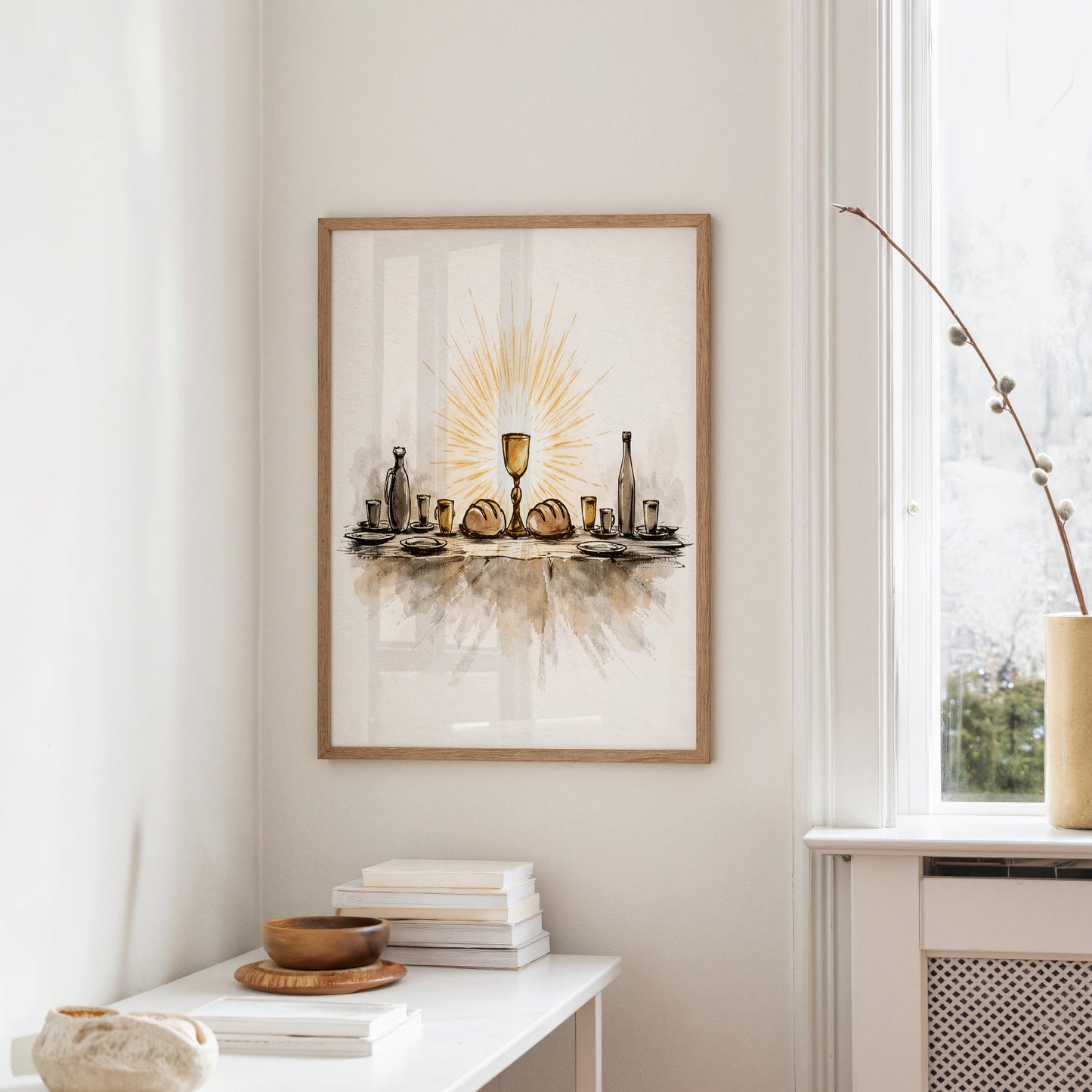 Sacred Communion: Radiance of Breaking Bread