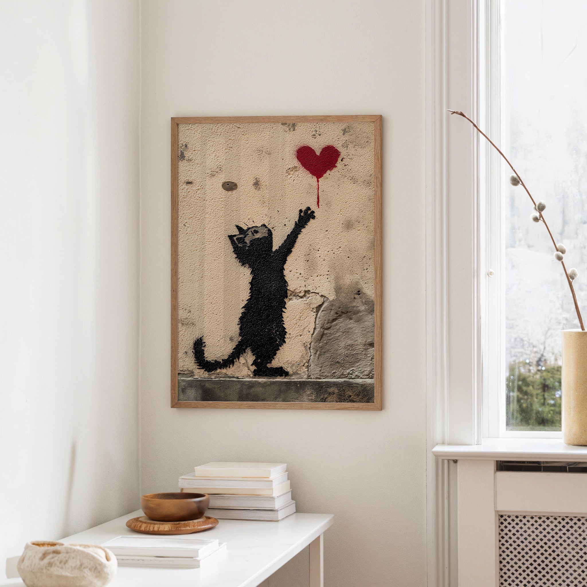 Reaching For A Painted Heart