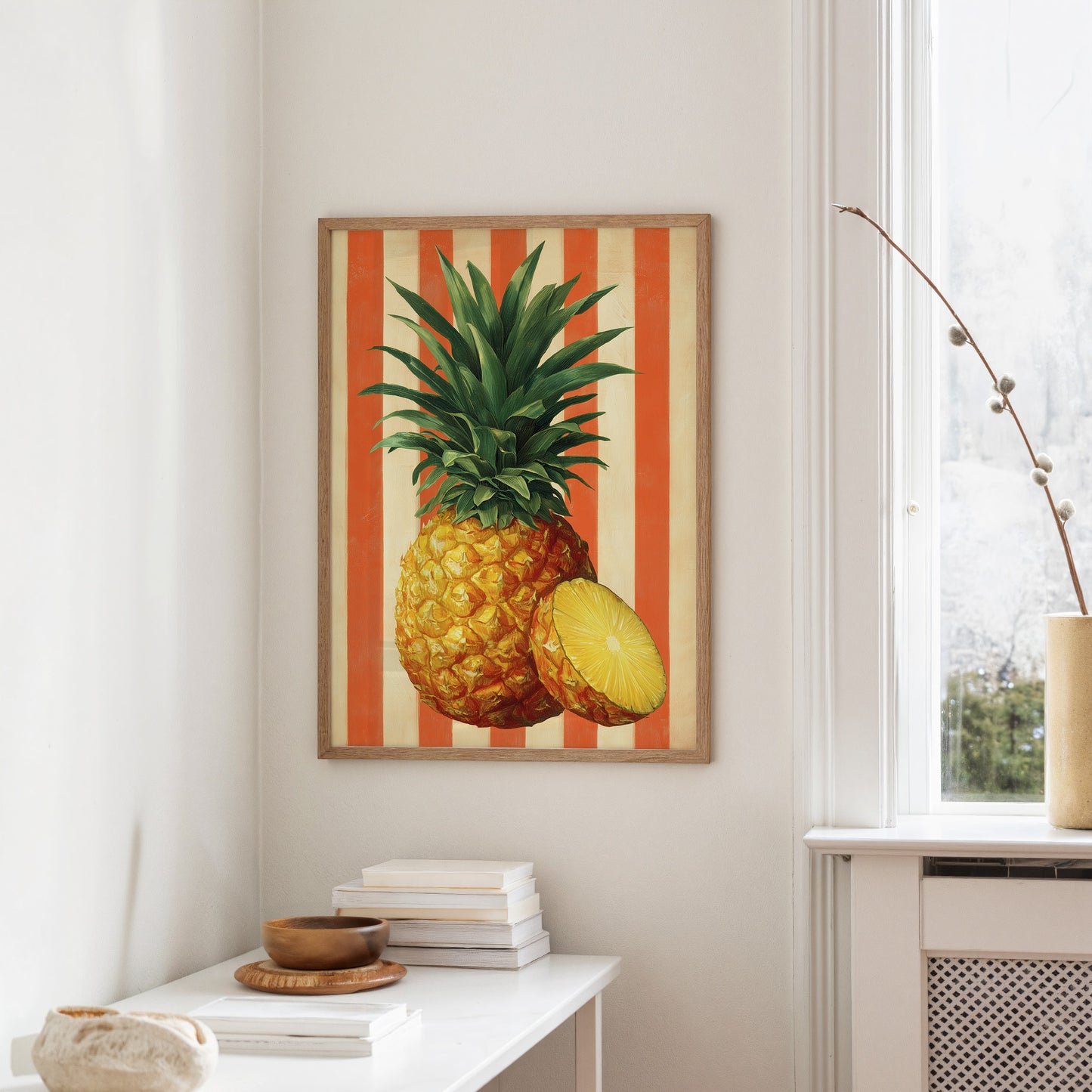Golden Slice in Summer Stripes