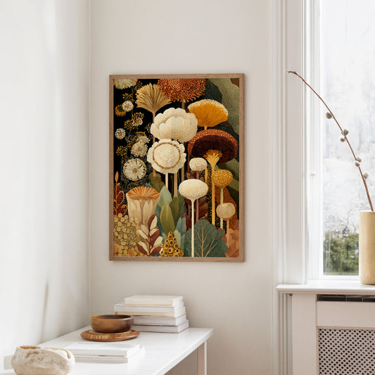 Midnight Garden in Ochre