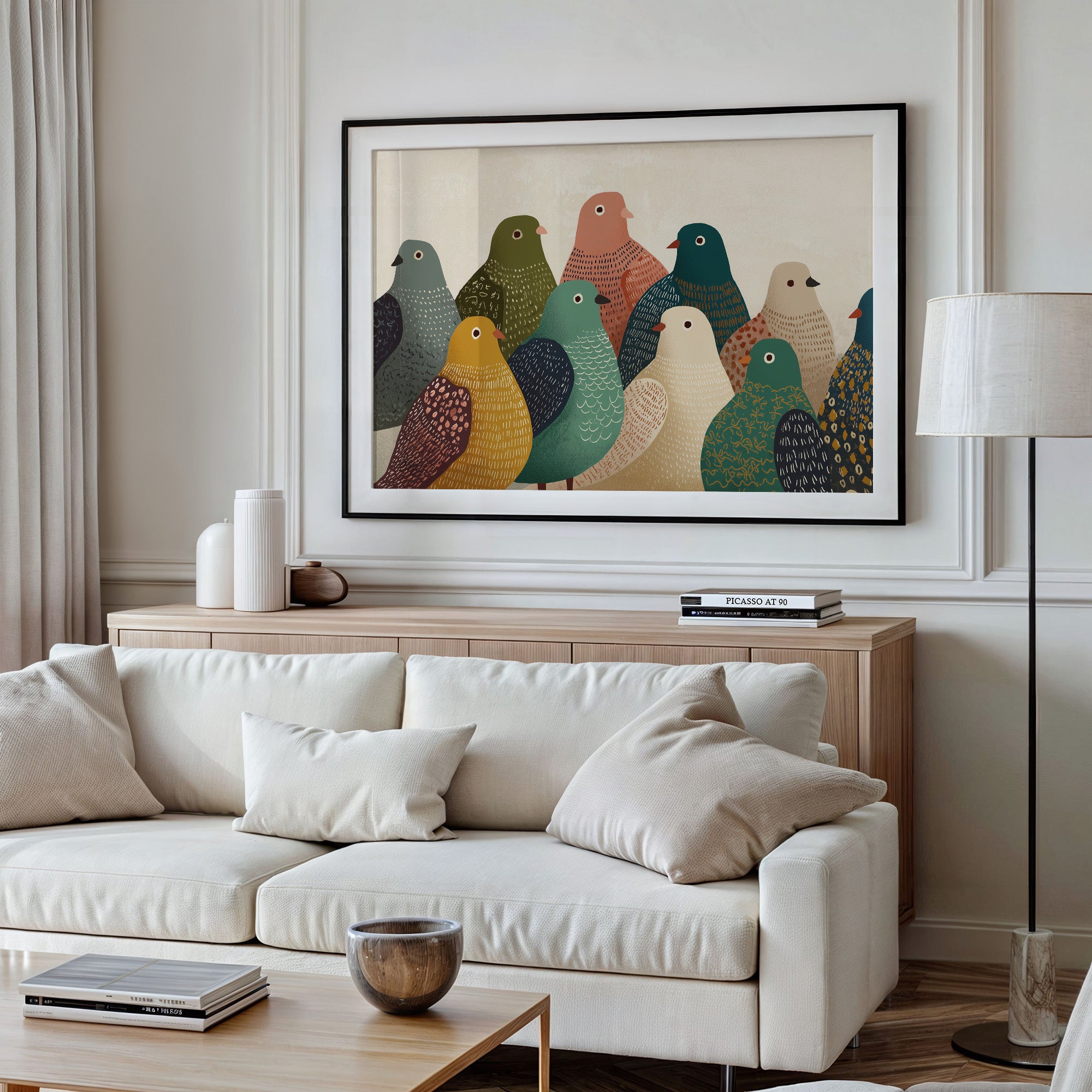 Gathered in Gentle Colors