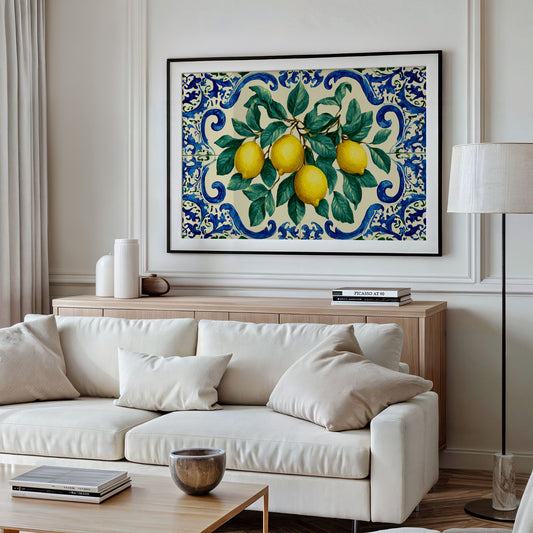 Mediterranean Lemon Tile