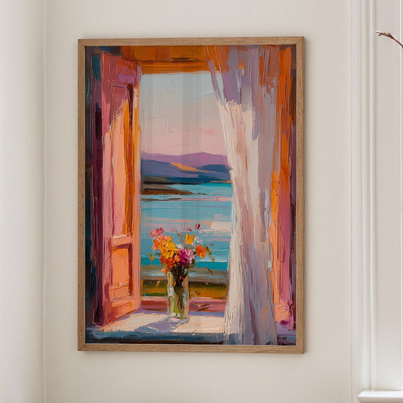 Morning Light Through Open Doors