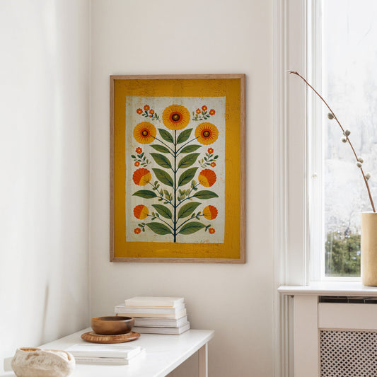 Golden Garden in Bloom