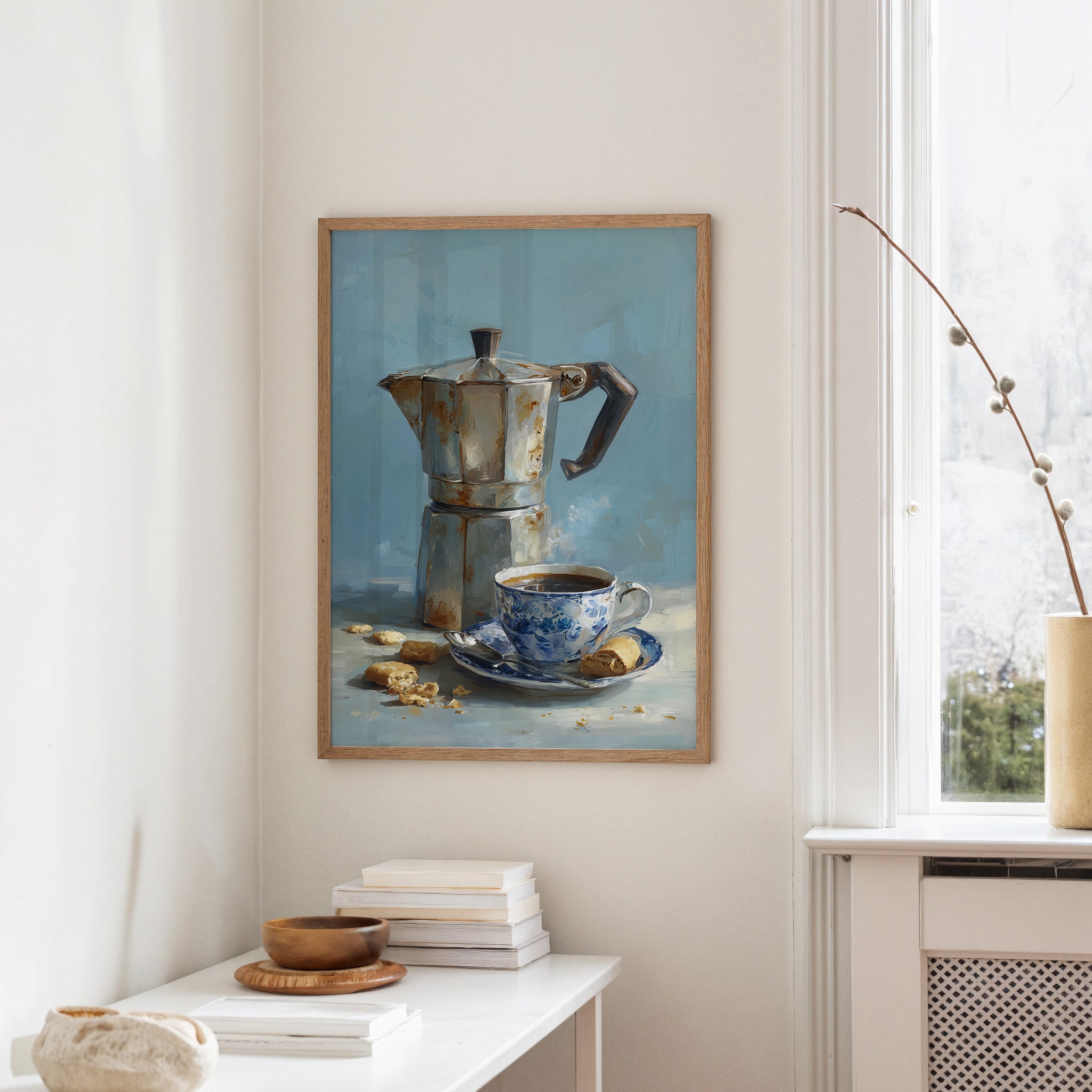 Morning Brew in Blue