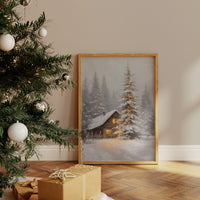 Lantern Light in Quiet Pines