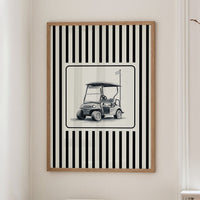Minimal Golf Cart Sketch