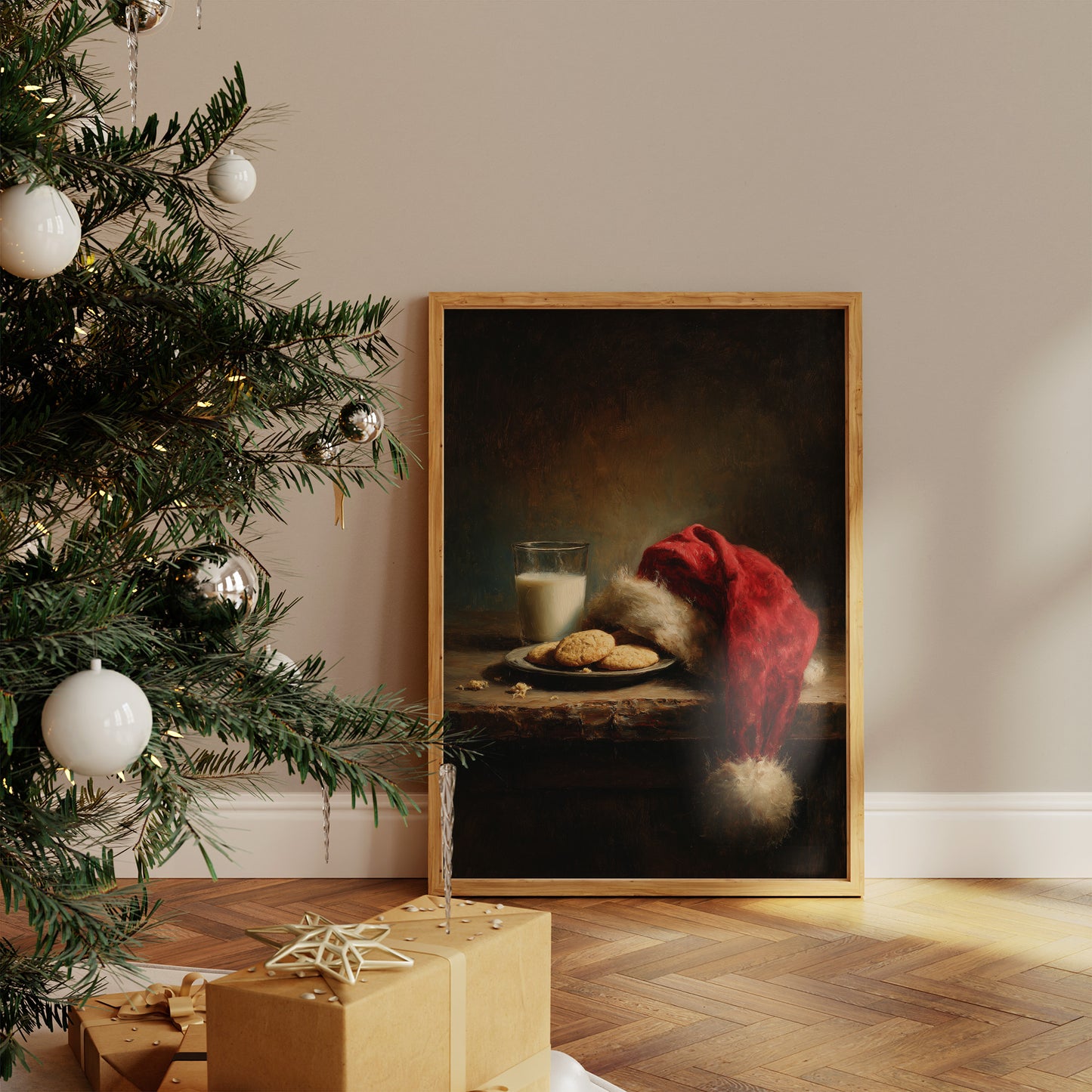 Milk And Cookies By Candlelight