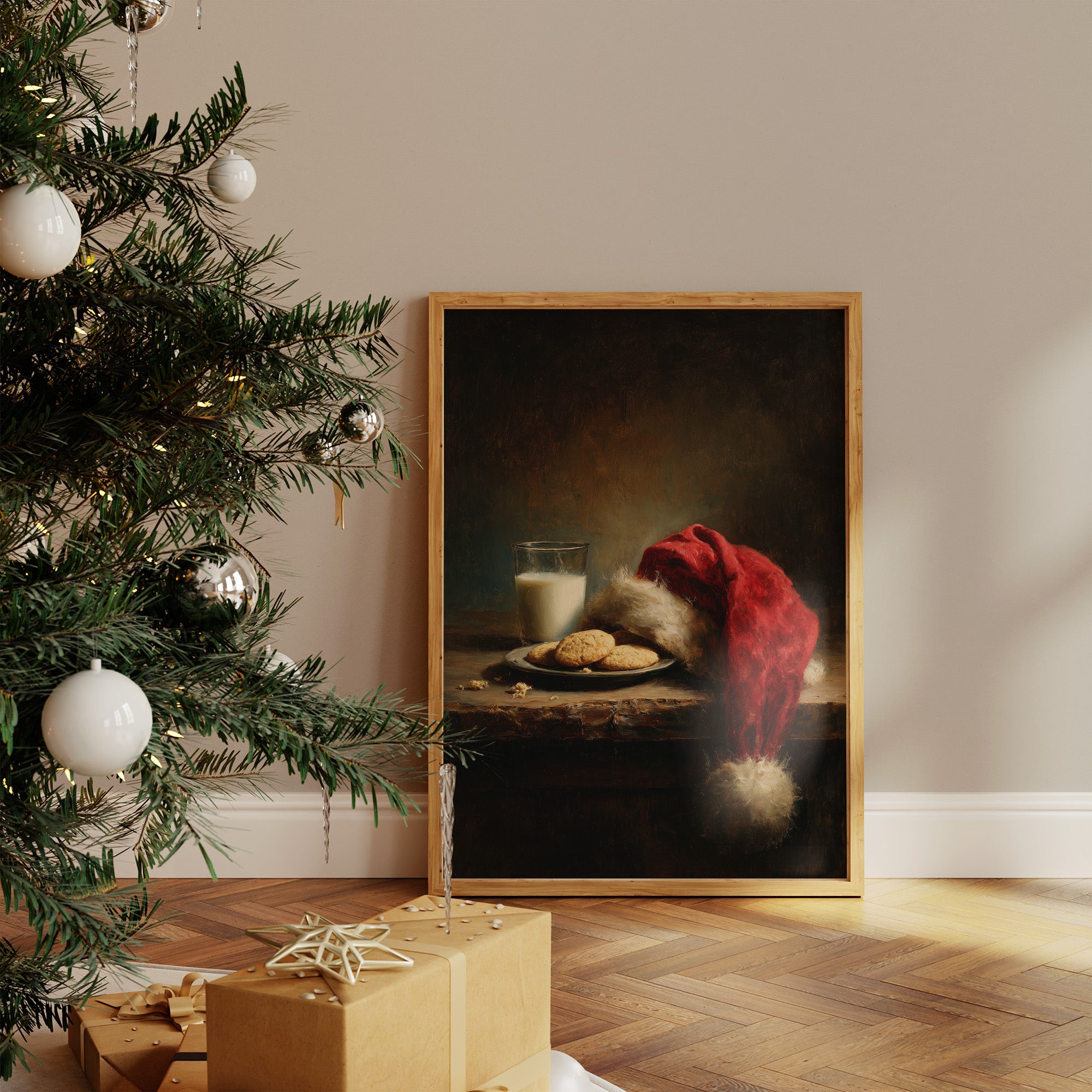 Milk And Cookies By Candlelight