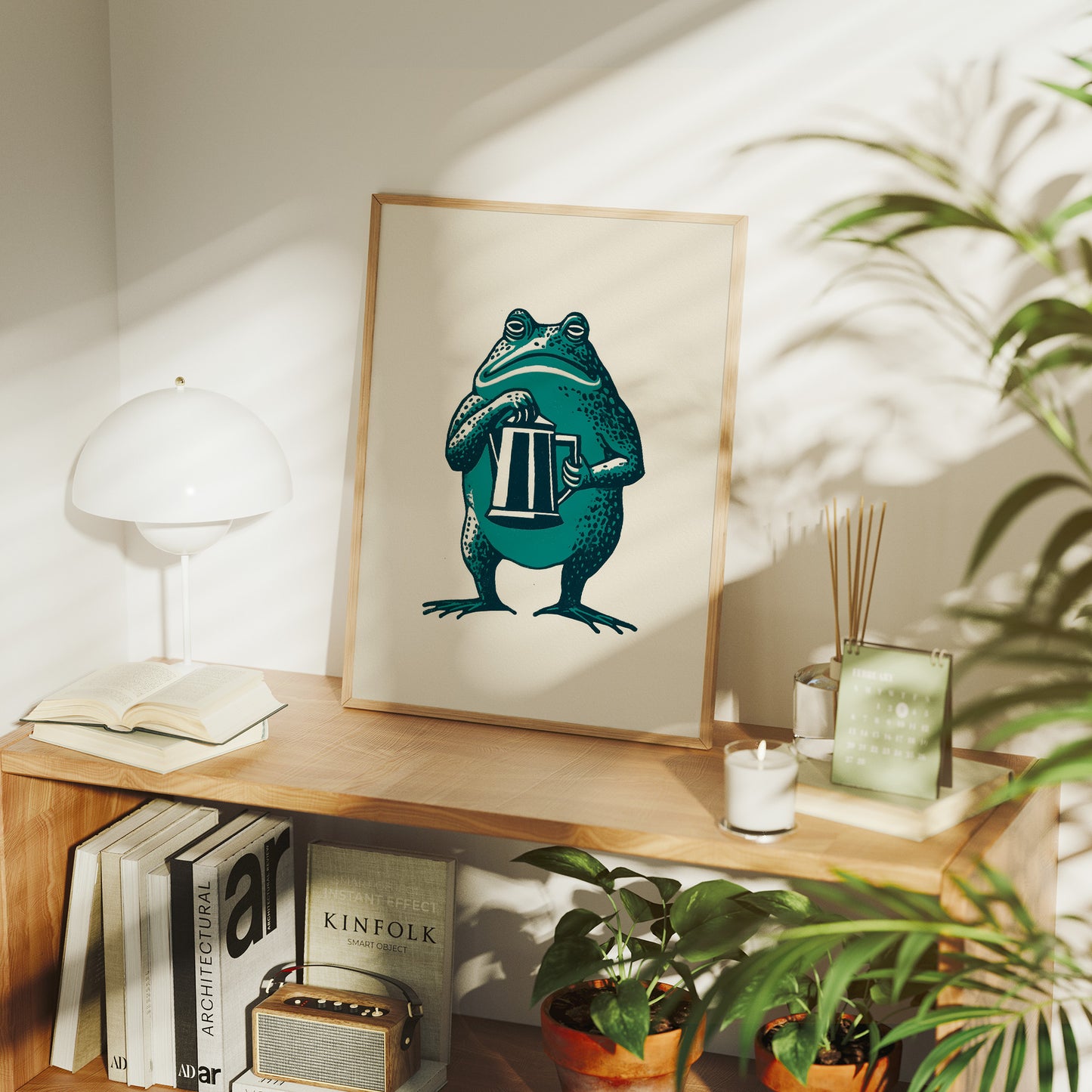 The Thoughtful Frog