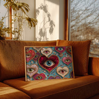 All Eyes in Velvet Hearts