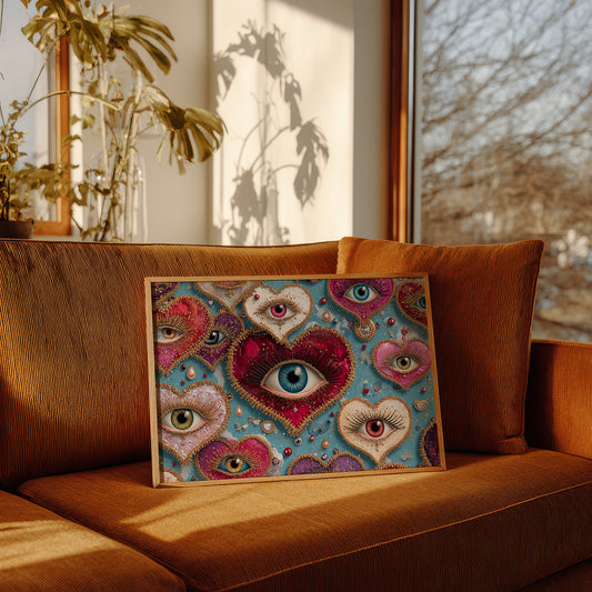 All Eyes in Velvet Hearts