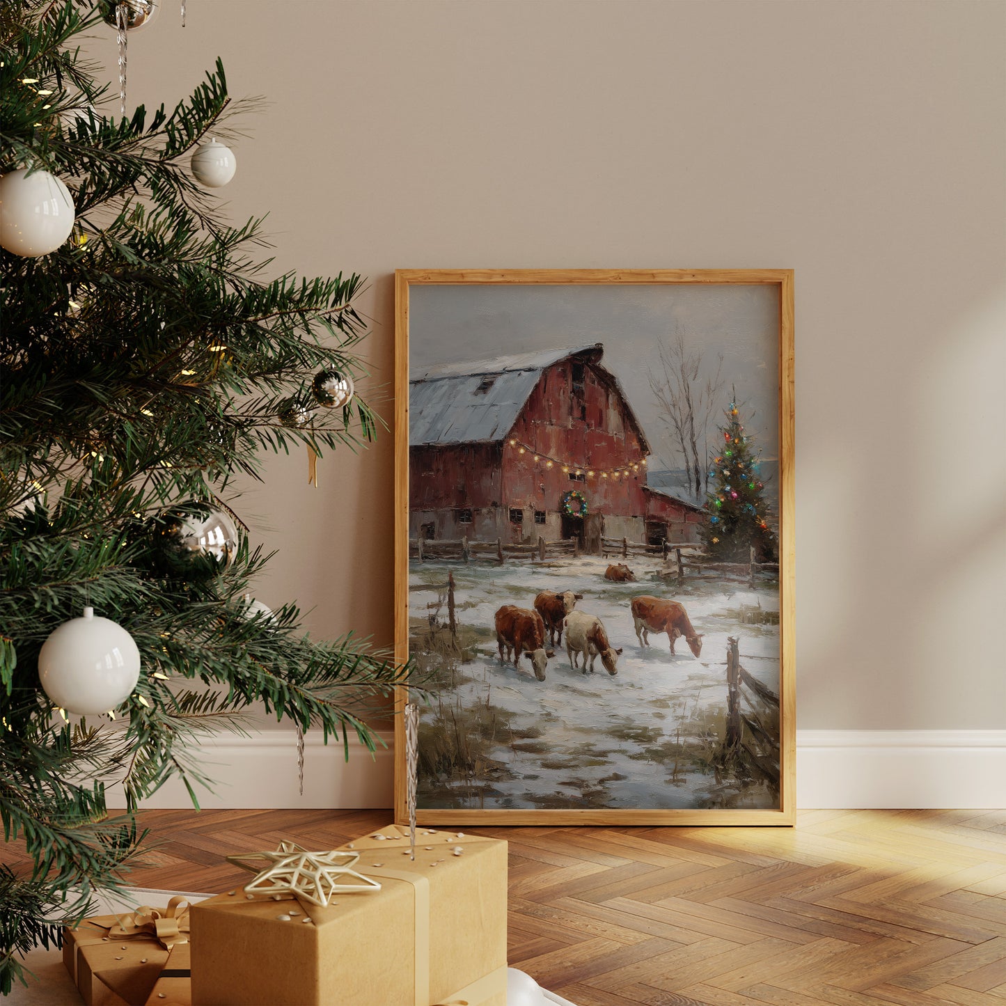 Christmas On The Quiet Farm