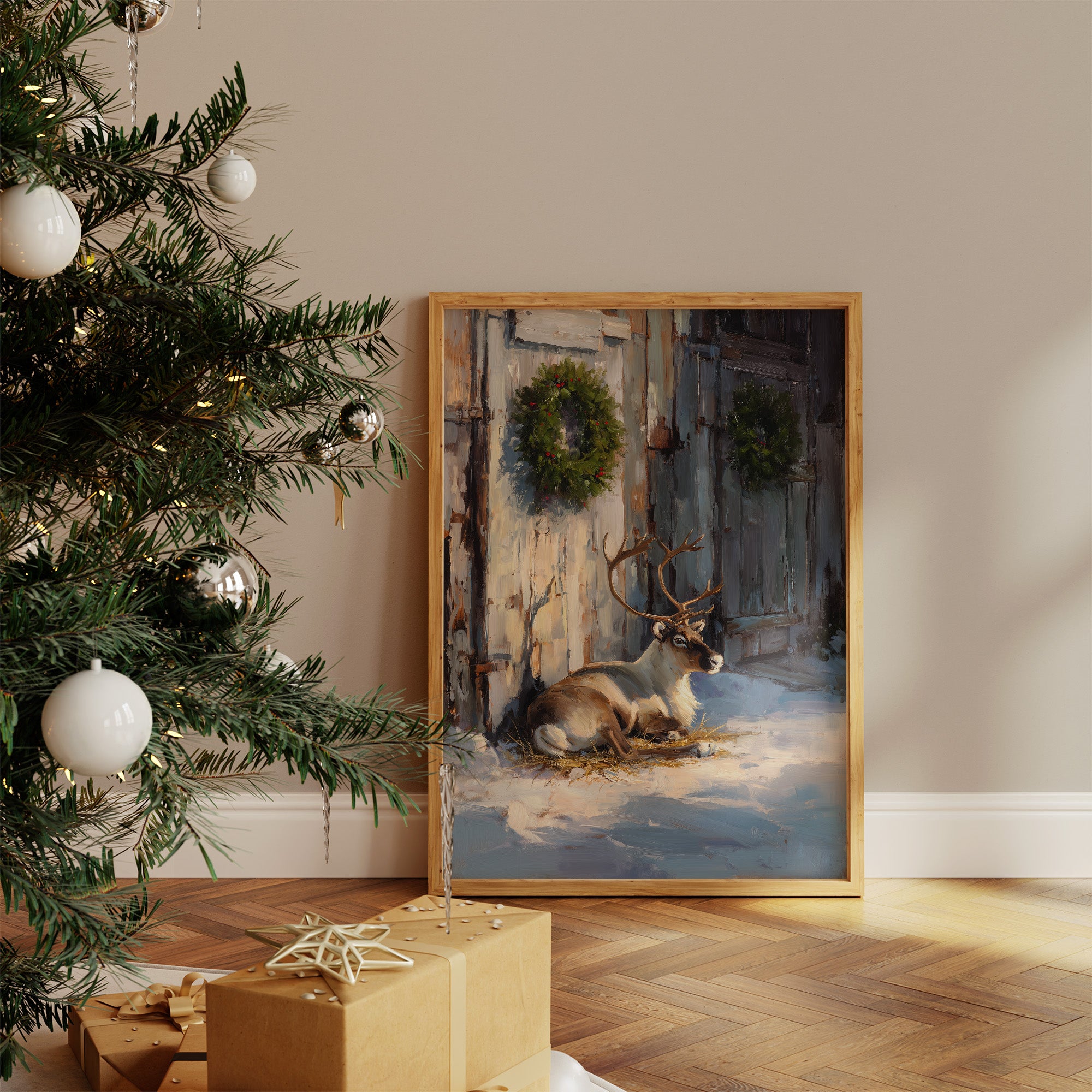 Winter Watch Beneath Wreaths