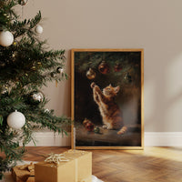 Curious Paws At Christmas