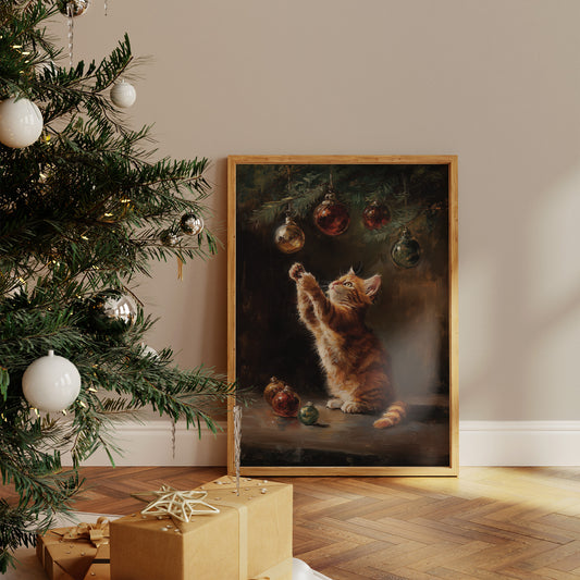 Curious Paws At Christmas