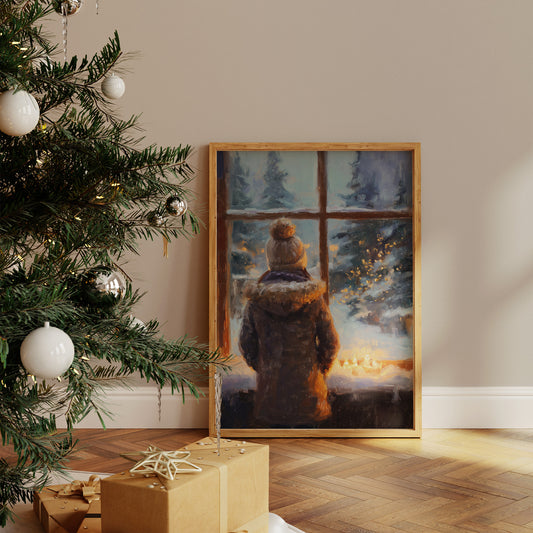 Waiting By The Winter Window