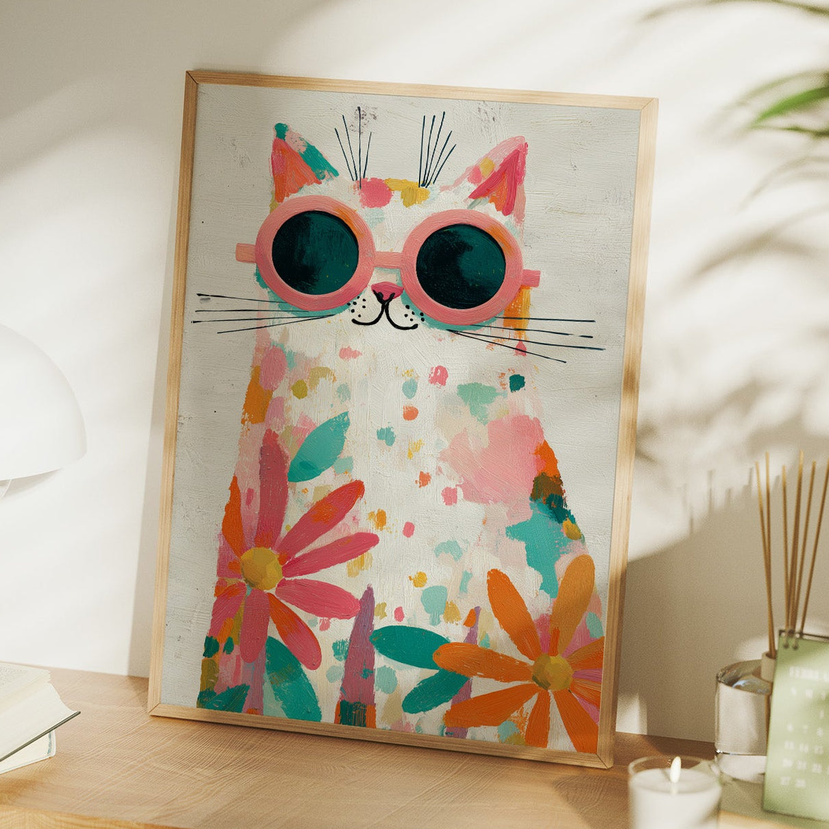 Blush Frames And Bright Whiskers