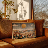 Golden Sun Over Quiet Peaks