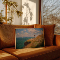 Seaside Reverie on Golden Cliffs