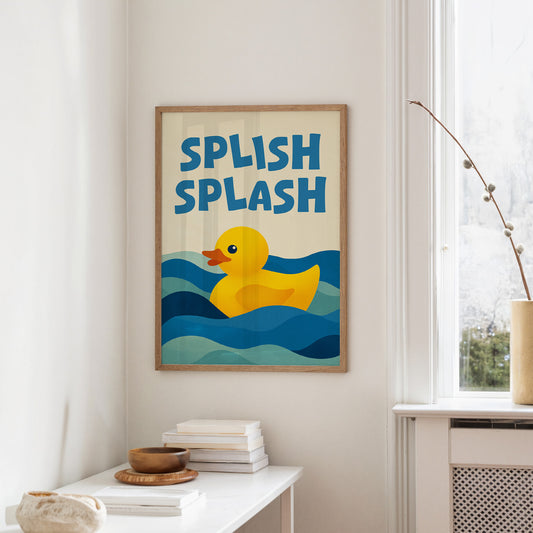 Sunny Duck in Rolling Waves