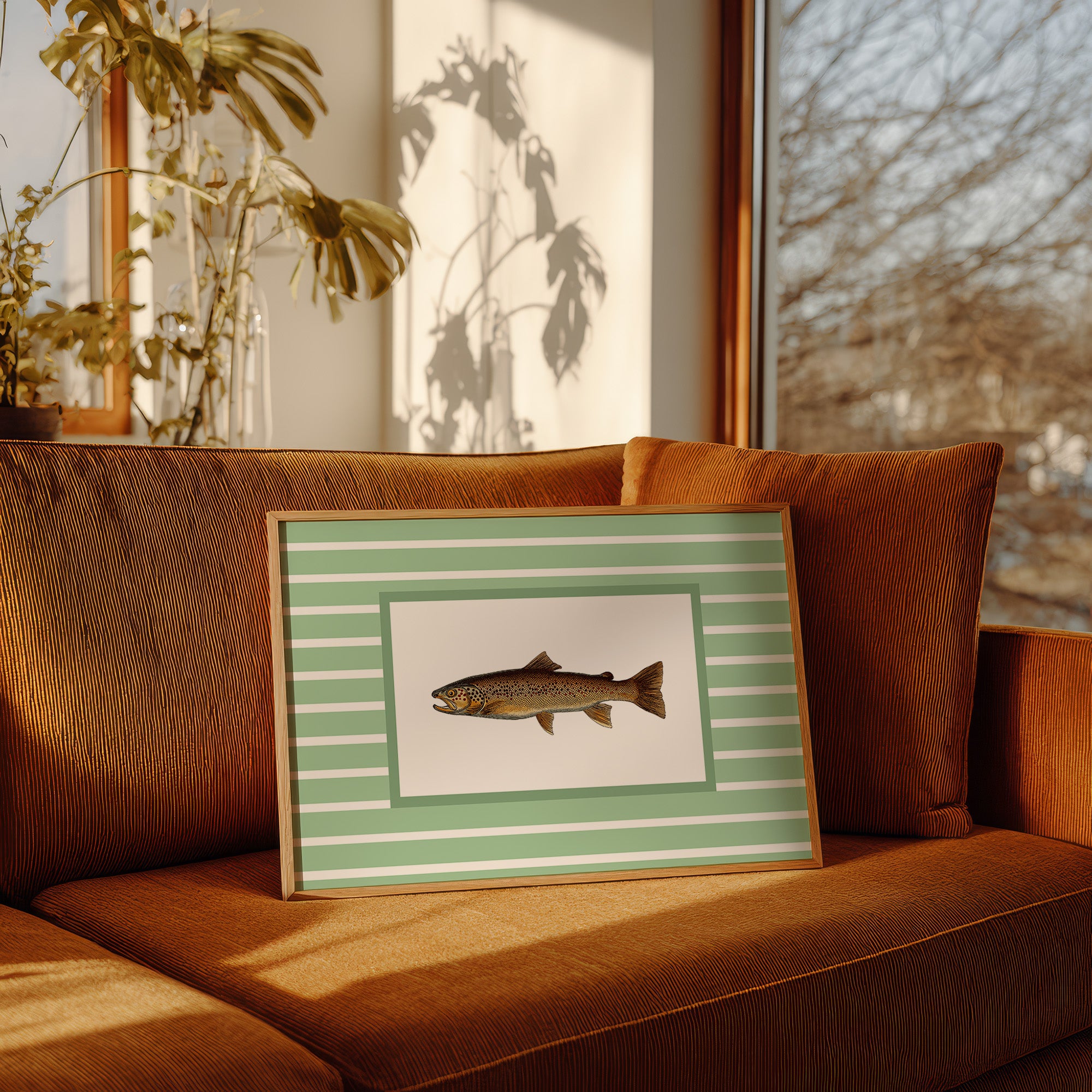 Striped Waters Quiet Catch