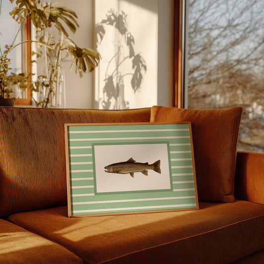 Striped Waters Quiet Catch