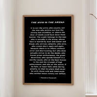 The Man in the Arena Quote