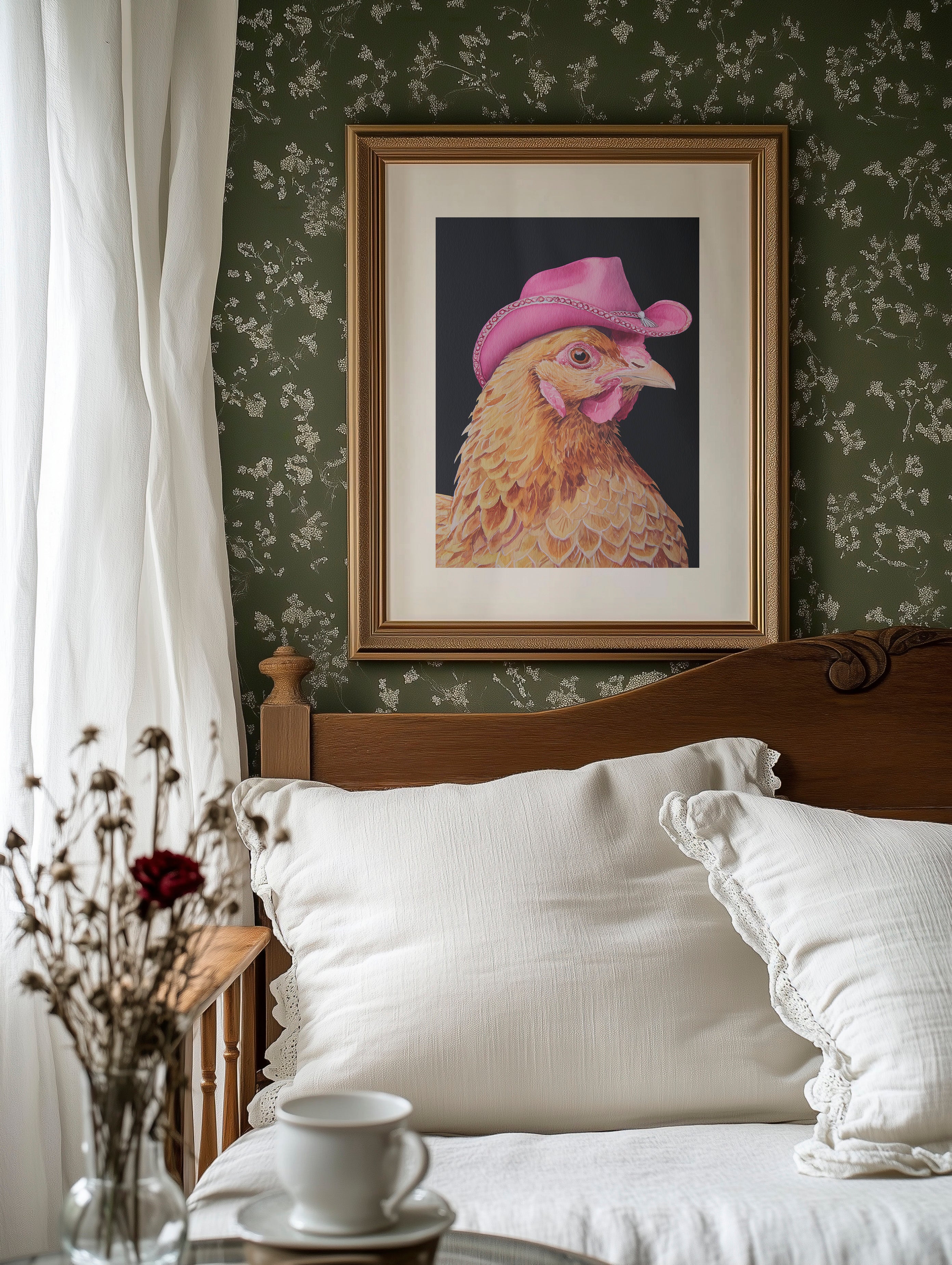 Pink Hat On The Prairie
