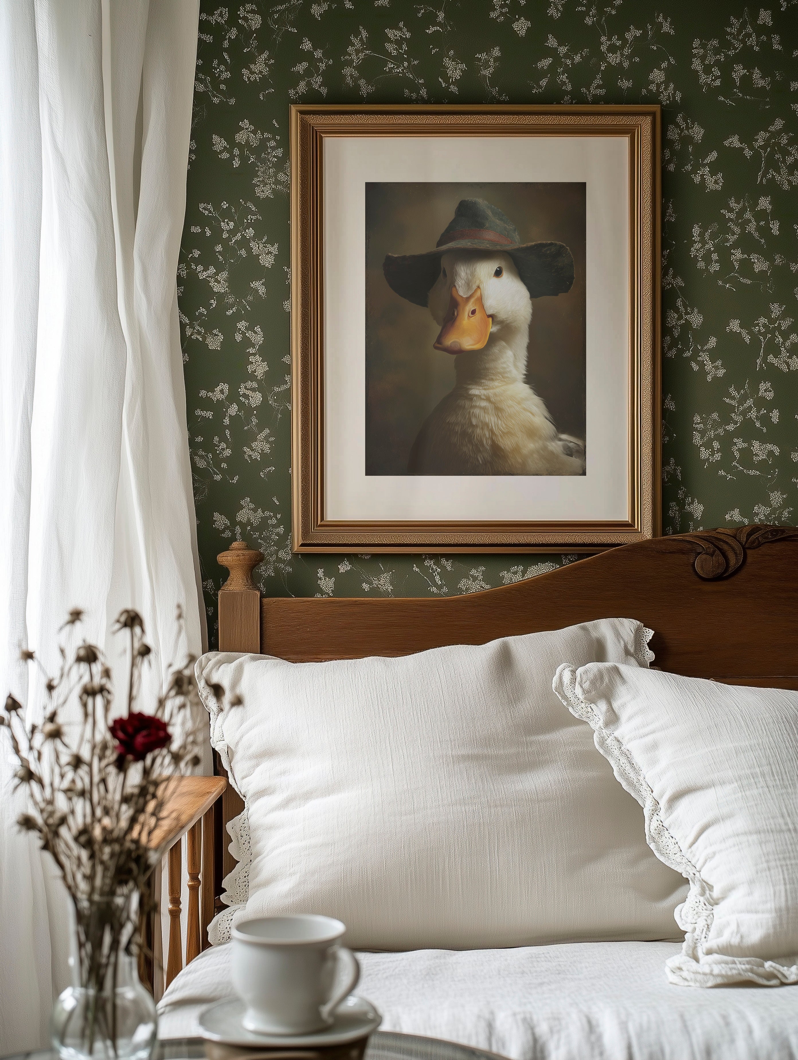Gentleman Goose In A Hat