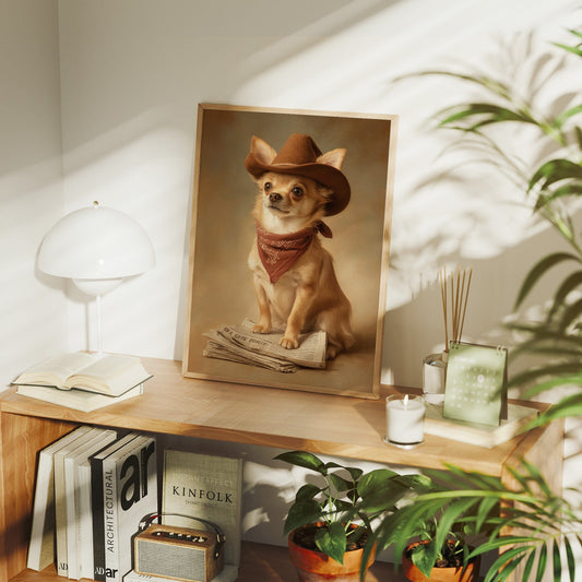 Prairie Pup On The Press