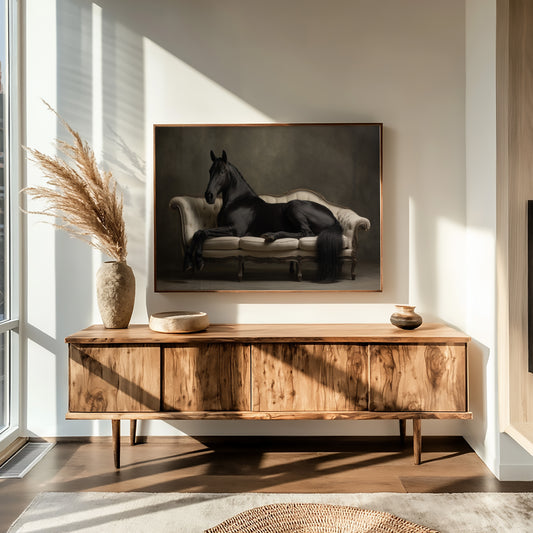 Midnight Elegance Reclined