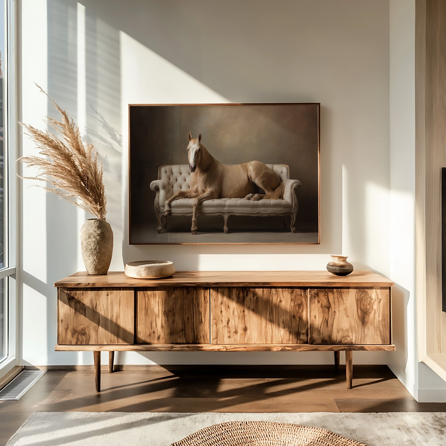 Golden Reverie Reclined