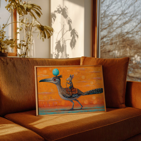 Jackrabbit Rides the Desert Wind