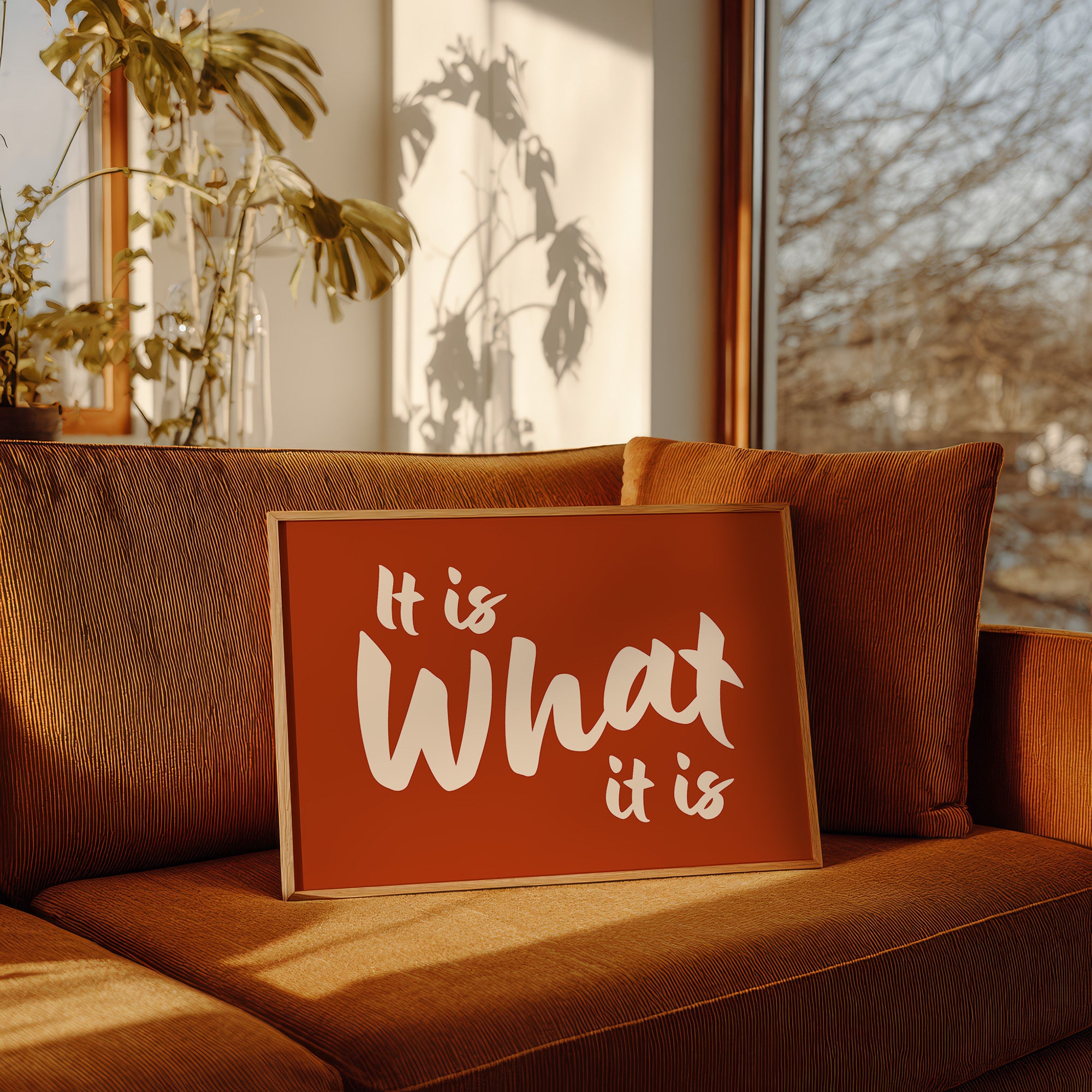 It Is What It Is Quote Art