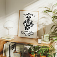 Cowboys With Short Pistols