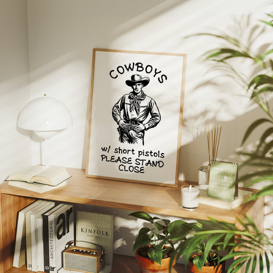 Cowboys With Short Pistols