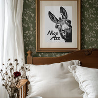 Nice Ass Donkey Humor Print