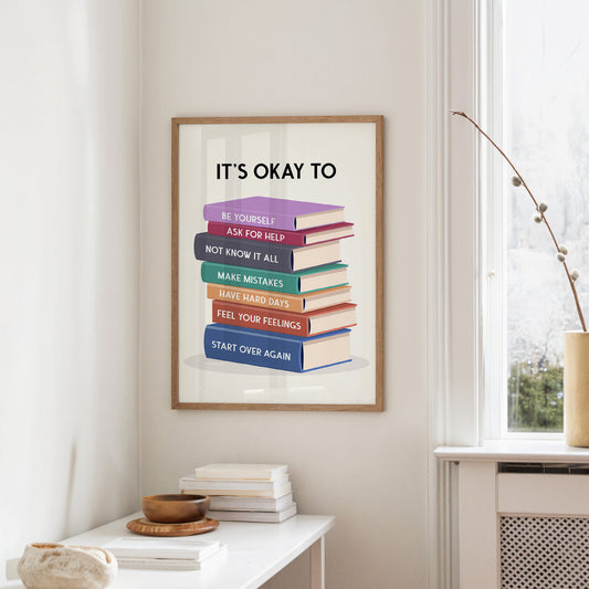 Its Okay To Stack Of Books