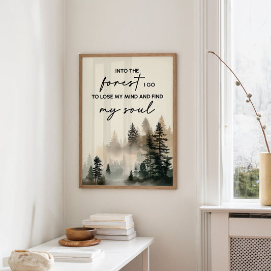 Into The Forest I Go