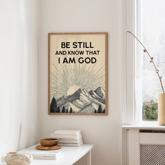 Be Still Mountain Sunrise